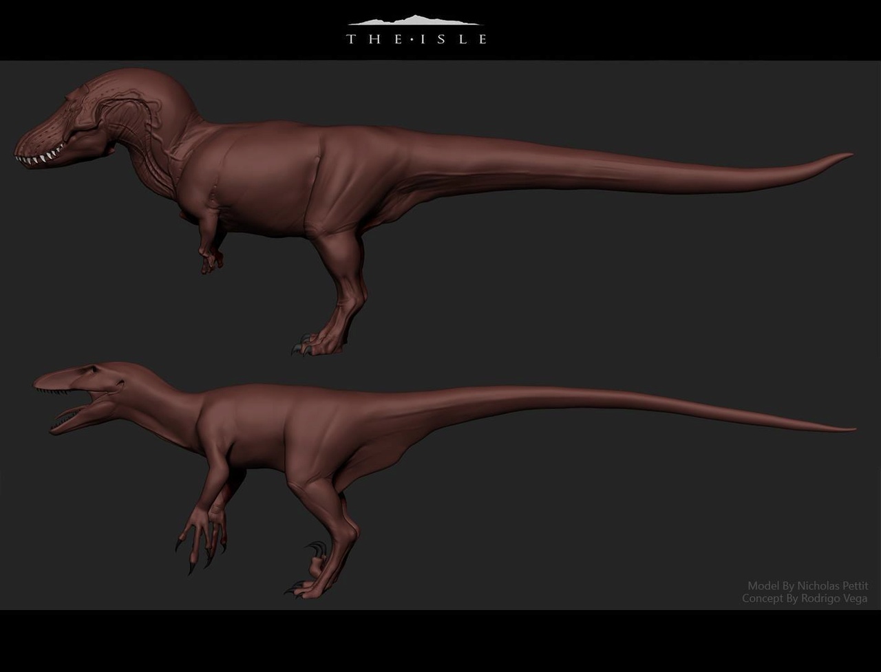 Neurotenic Tyrannosaur and Deinonychus strain