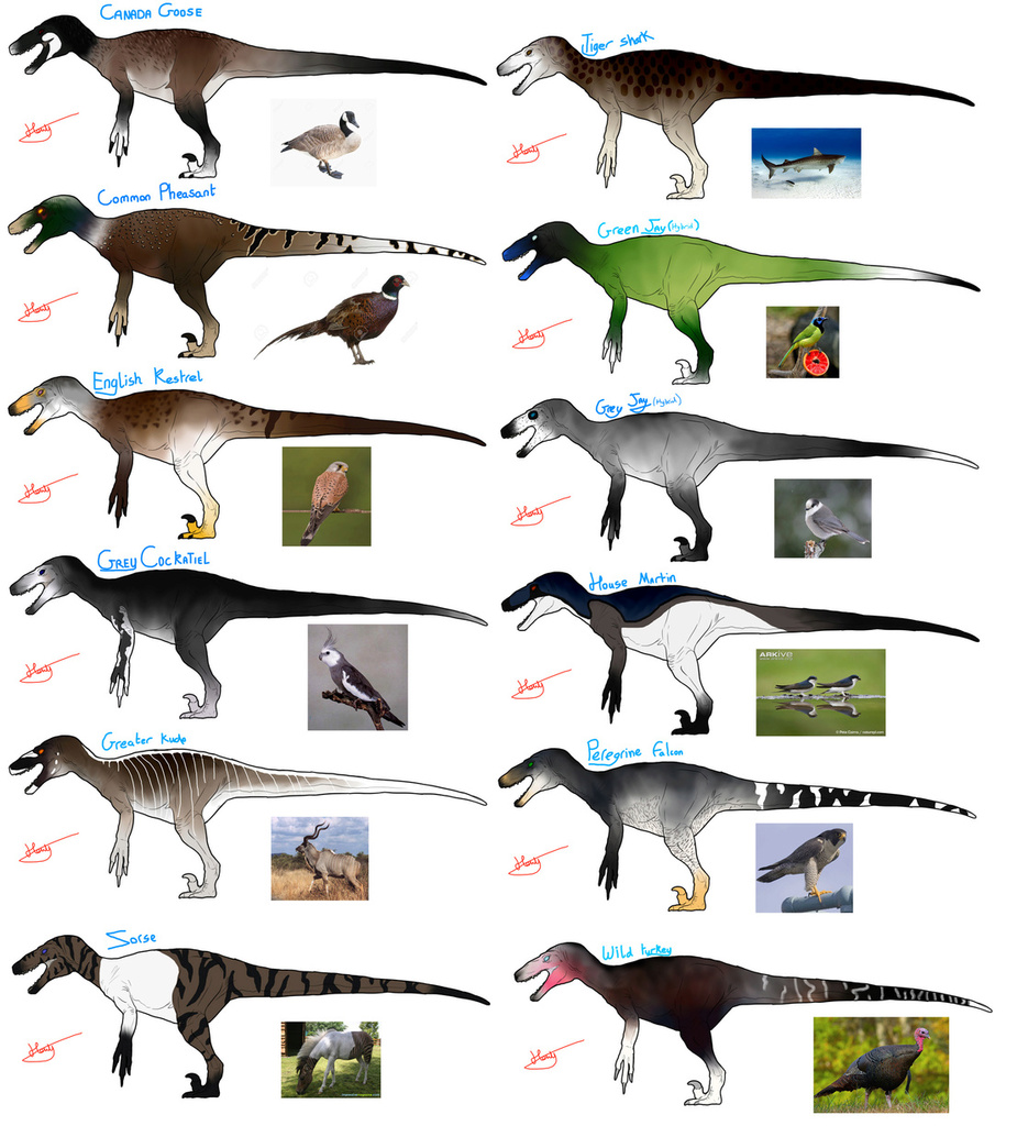 Utahraptor Skin Ideas