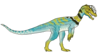 Collared Dilophosaurus Skin