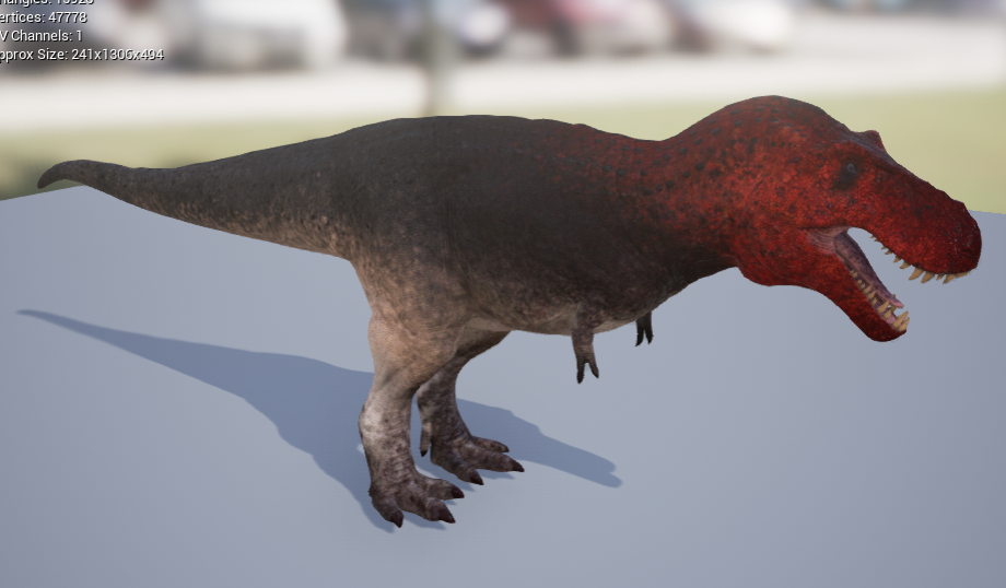 Vulture Adult Tyrannosaurus Rex Skin