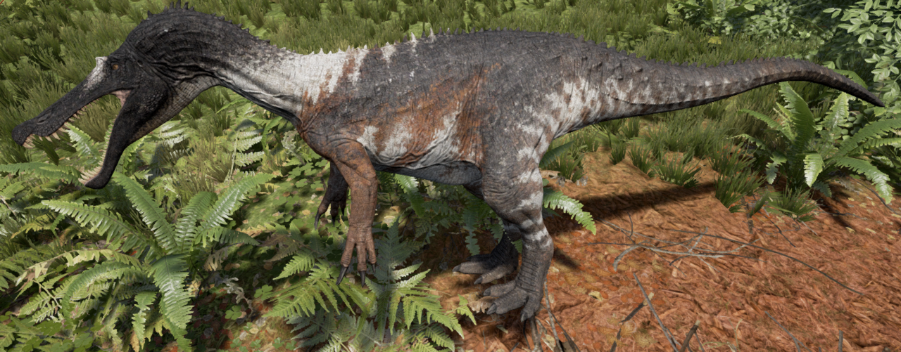 White-Crested Baryonyx Skin