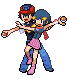 A sprite I made for a Pokemon Hack me and Nightshadow might do. They are the Ch-*Nightshadow puts her hand over his mouth so he can't speak anymore*

MMPH!