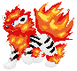 Yes, practice with fire and flames, ect. Came out pretty good, but I got lazy on his paws and mane. >:O