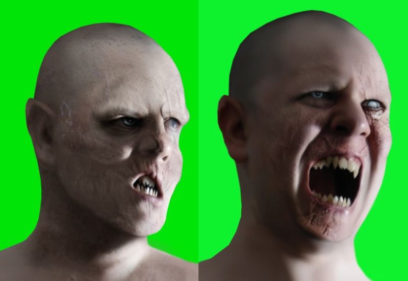 great white vampire heads