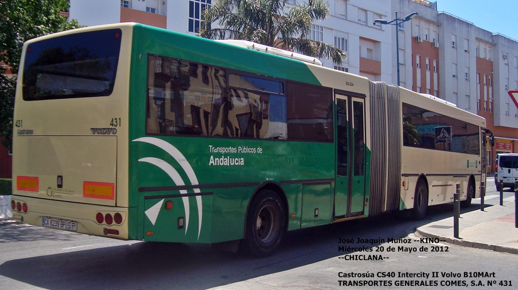 431 Castrosúa CS40 Intercity II Volvo B10MART