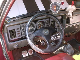 Interior de mi mustang