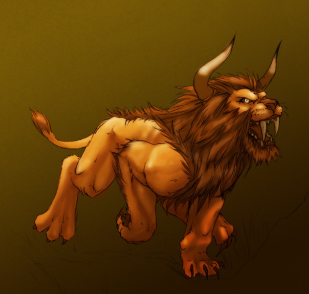 world of warcraft  horde lion by altana