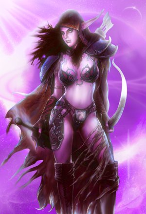 world of warcraft dark elf by adreannadrea.png