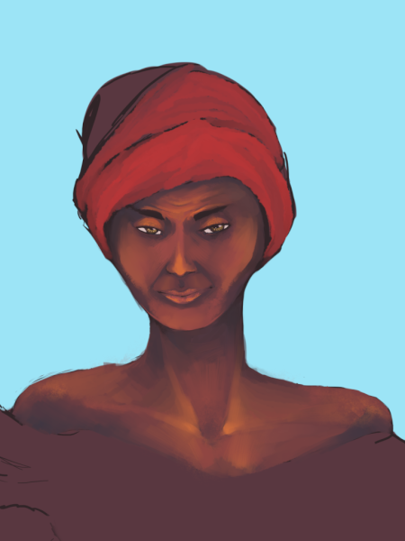 African Lady WIP