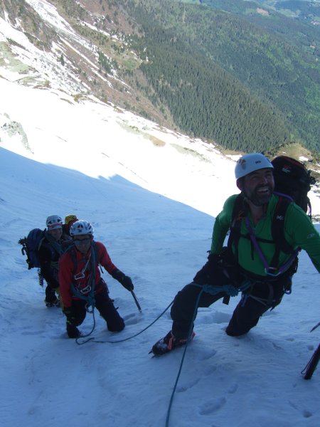 Dans le bas du couloir