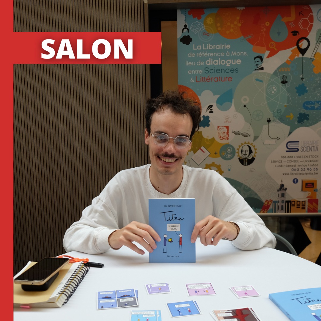 Titre - Ami Inintéressant - Salon du Livre de Wallonie