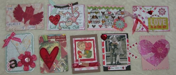 Valentine ATC's