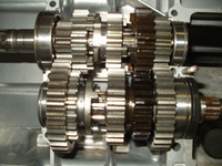 Engine and transmission 7180-27