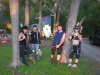 From left to right:
Kane the Black, Derrick,  Arick Darkfist, Ozzette